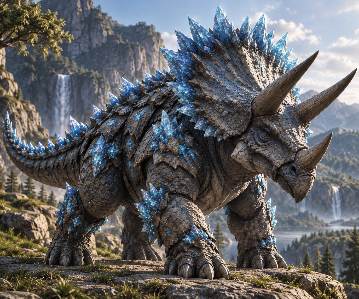 Armored Triceratops