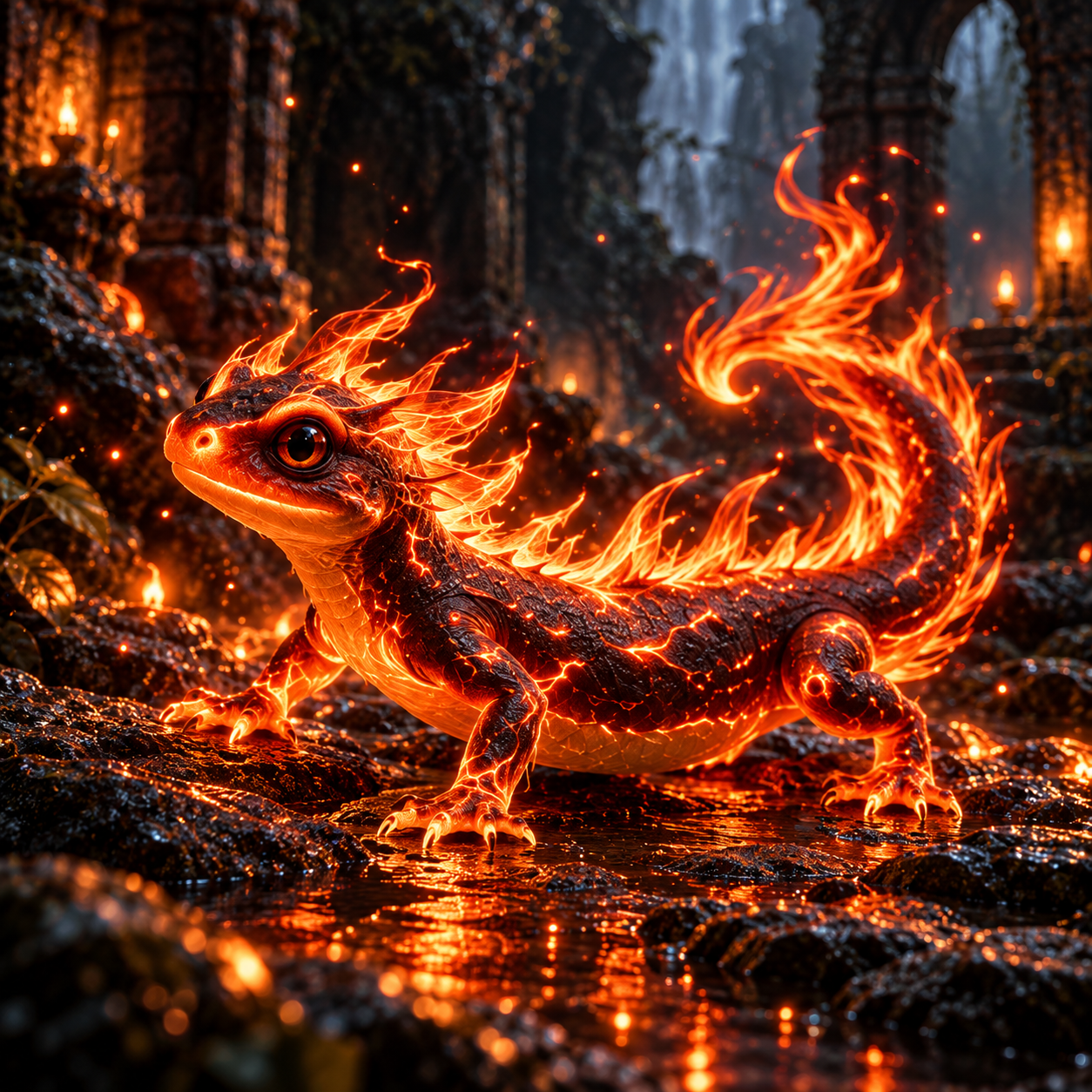 Fire Salamander
